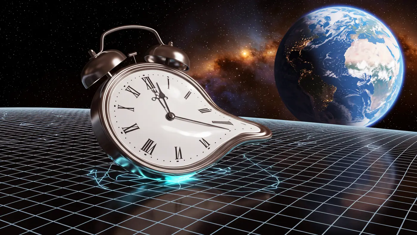 o tempo passa mais devagar