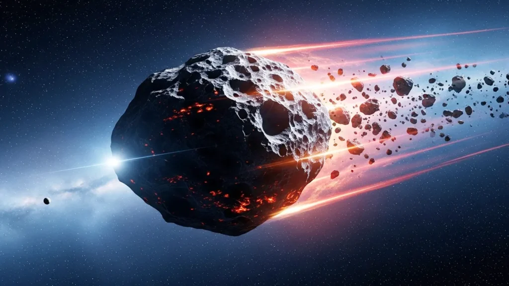 Asteroide colossal.