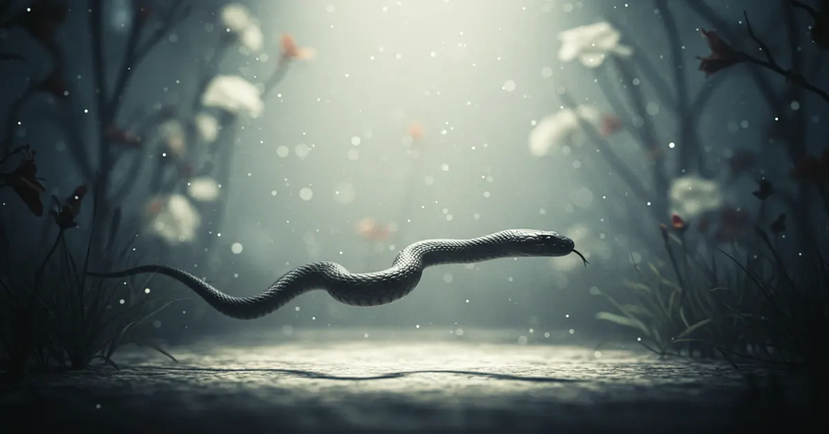 sonhar com cobra preta